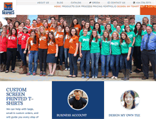 Tablet Screenshot of brgtshirts.com